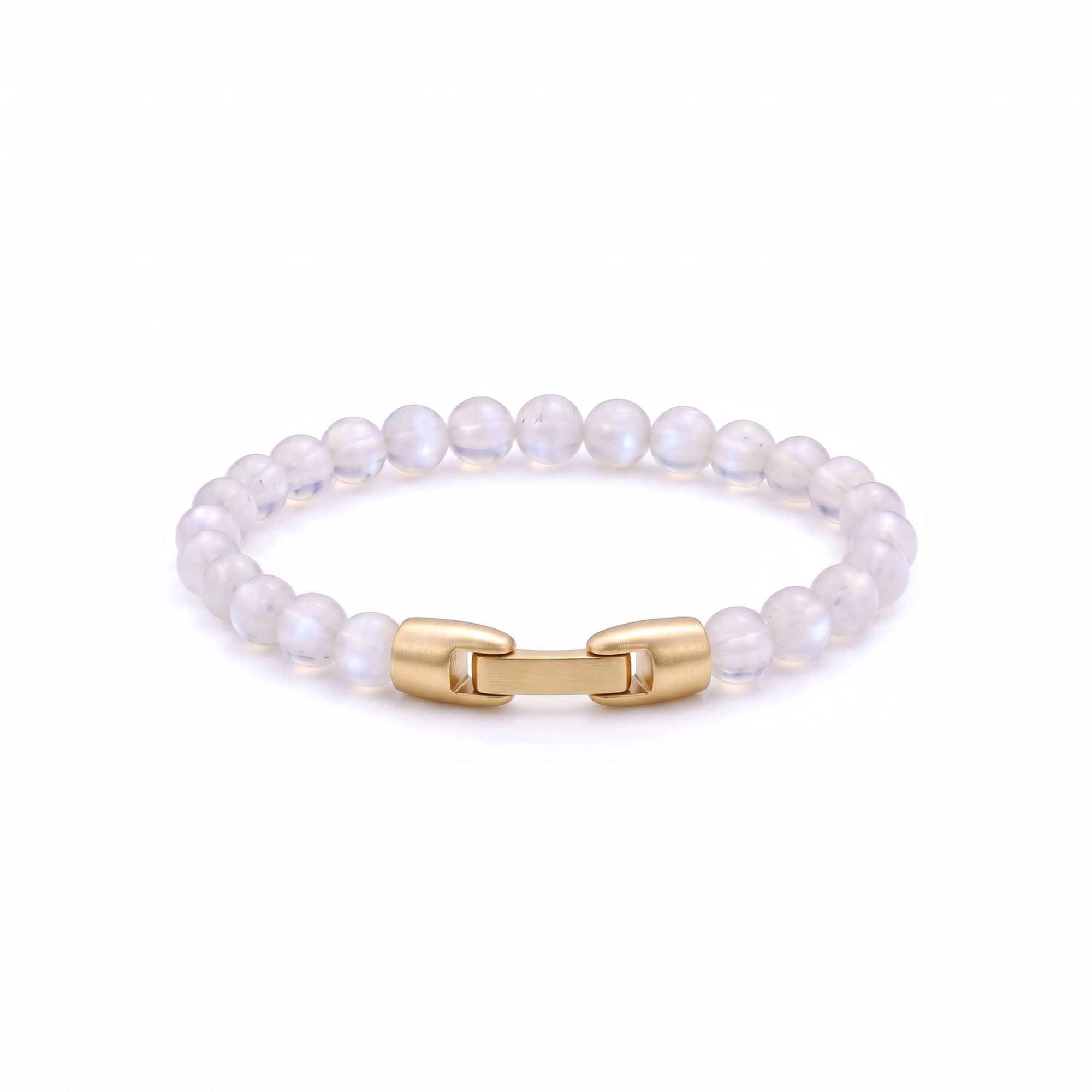 Luna — Moonstone 6mm bead bracelet