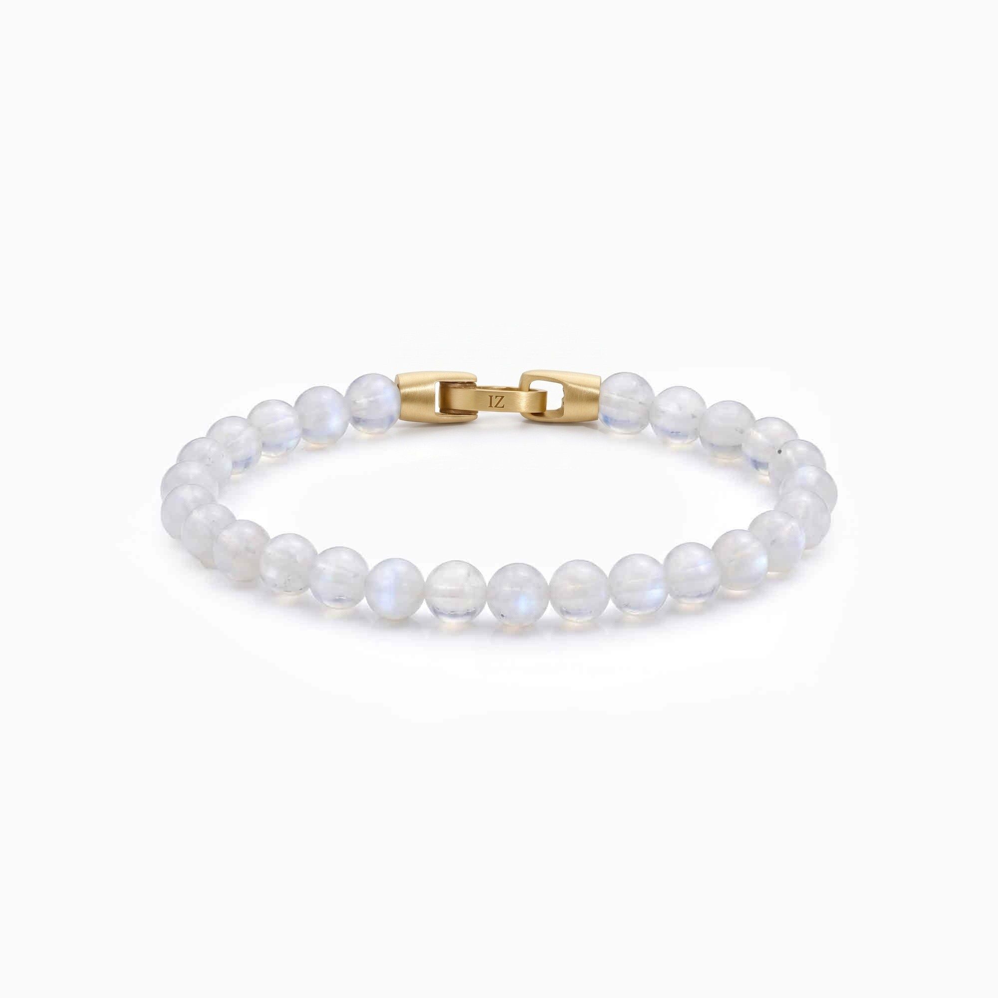 Luna — Moonstone 6mm bead bracelet