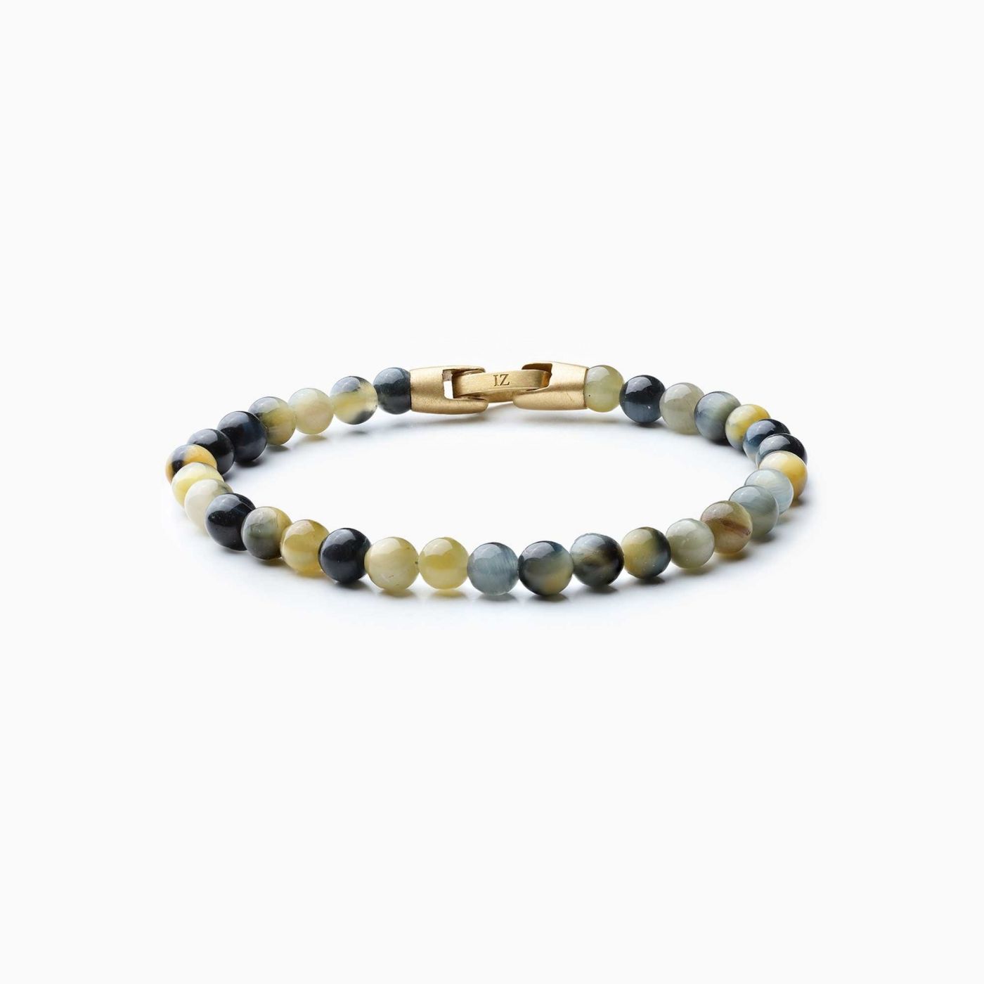 Mosaic — Multicolour Tiger's Eye 6mm bead bracelet