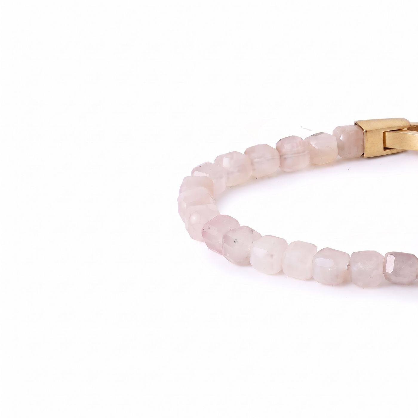 Halo — Moonstone 6mm bead bracelet